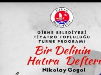 Girne Belediyesi Tiyatro Topluluğu turneye çıkıyor