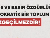 İfade ve basın özgürlüğü, demokratik bir toplum için vazgeçilmezdir