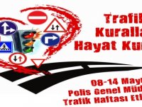 Polis Genel Müdürlüğü Tarafından Trafik Haftasında Etkinlikler Gerçekleştiriliyor