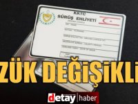 Yabancı ehliyet sahibi kişilerle ilgili tüzük değişikliği