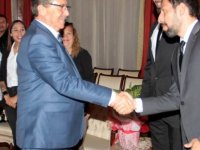 Başbakan Ünal Üstel, Kıbrıs Türk Hemşireler ve Ebeler Sendikası ile Birliğini Kabul Etti