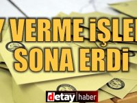 Oy kullanma işlemi sona erdi, gözler seçim sonuçlarında