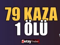 Bir Haftada 79 Trafik Kazası Meydana Geldi, 1 Kişi Hayatını Kaybetti