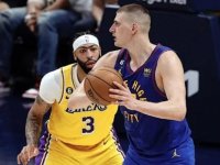 NBA'de Nuggets, Lakers karşısında seriye galibiyetle başladı