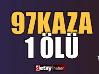 Bir Haftada 97 Trafik Kazası, 1 Kişi Hayatını Kaybetti!