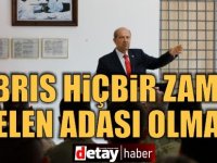 Tatar: “Kıbrıs tarihte hiçbir zaman Helen adası olmadı”