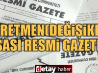 Öğretmenler (Değişiklik) Yasası Resmi Gazete’de yayımlandı