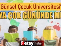 Özay Günsel Çocuk Üniversitesi’nden Dünya Çocuk Gününde müjde