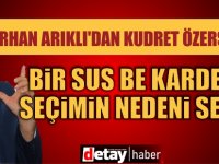 Arıklı: Kudret Özersay, kendisine oy verenlere ihanet ederek istifa etti!