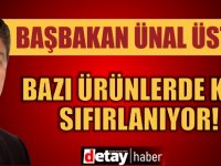 Üstel: Bazı ürünlerde KDV sıfırlanıyor!