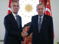 Erdoğan, Stoltenberg ile görüştü