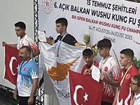 Wushu Kung Fu şampiyonası nefes kesti