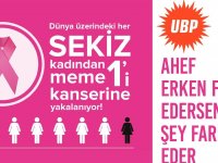 UBP “kansere göğüs gerelim” yürüyüşü düzenliyor