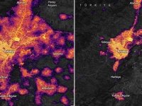 NASA'nın verileriyle acı tablo: Hatay’ın depremden önceki ve sonraki hali