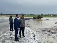 Bakan Çavuş, Gazimağusa Maraş, Alaniçi ile Yıldırım köylerinde incelemelerde bulundu