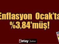 Zam zam üstüne ama enflasyon Ocak'da  3,84'müş...