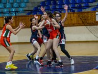 Basketbol U16 Kızlar ligi başladı... İlk maç Baf Ülkü Yurdu KOOP arasında oynandı