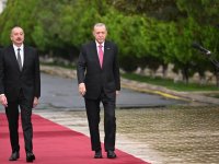 Aliyev'den Cumhurbaşkanı Erdoğan'a asrın felaketinin 1. yılında dayanışma mesajı