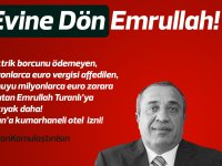 Bağımsızlık Yolu'ndan Ercan’daki kumarhane otel iznine tepki: Evine dön Emrullah!