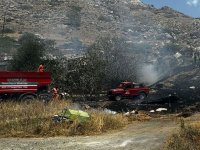 Bağlıköy'de yangın... Tüp patlaması sonucu iki kişi yaralandı