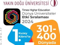 Yakın Doğu Üniversitesi, dünyanın en etkili ilk 400 üniversitesi arasında!