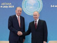 Astana'da Putin ile görüşen Erdoğan: Sinop Nükleer Enerji Santrali ile ilgili adımlar atabileceğimize inanıyorum