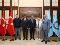 DAÜ Rektörü Hasan Kılıç, Ankara'da temaslarda bulundu!