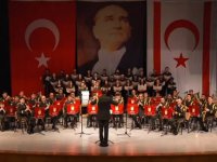 DAÜ Güzel Sanatlar Eğitimi Bölümü Korosu, "Kıbrıs Türk Barış Kuvvetleri Marşı"nı Seslendirdi