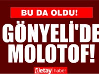 Gönyeli'de  bir eve molotof attılar!