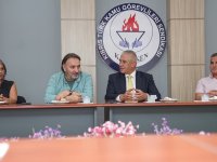 Taçoy, KAMUSEN’i ziyaret etti: “Diyalog hepimizin çıkarınadır”