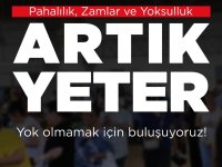 Mağusa'da Protesto: "Pahalılık, Zamlar ve Yoksulluk Artık Yeter!"