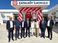 Çatalköy İlkokulu yeni okul binası açıldı