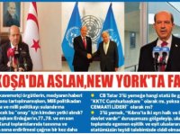 Volkan'dan Tatar'a "Lefkoşa'da Aslan New York'ta Fare!"