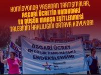 BY: Asgari Ücret Kamudaki En Düşük Maaşa Eşitlenmeli