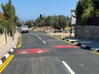 Girne’de Atatürk Caddesi’nde yeni düzenlemeler yapıldı