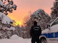 Trodos’ta kar ve fırtına alarmı: Pazar gününe kadar dikkat!