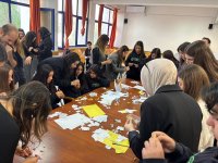 LAÜ’den Cengiz Topel Endüstri Meslek Lisesi’ne Origami Atölyesi