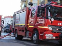 Mehmetçik'te unutulan fön makinesi yangına neden oldu