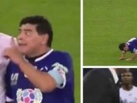 Maradona barış maçında olay çıkardı!