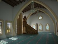 Kıbrıslı Maronit ve Türk köyü olan Gürpınar'da camii'nin temeli atıldı