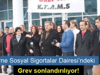 Grev sonlandırılıyor!