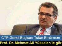 Erhürman LAÜ Rektörü Yükselen’le görüştü