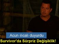 Survivor'da Sürpriz Değişiklik!