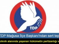 TDP Mağusa İlçe Başkanı'ndan sert tepki