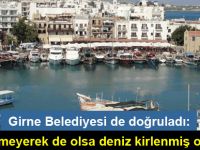 Girne'de denize pis su akıyor!