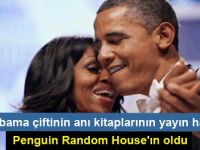 Obama çiftinin anı kitaplarının yayın hakkı Penguin Random House'ın oldu