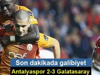 Antalyaspor 2-3 Galatasaray