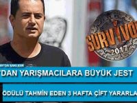 Acun’dan yarışmacılara büyük jest