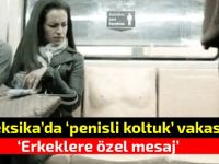 Meksika’da metroya ‘penisli koltuk’ konması tepki çekti