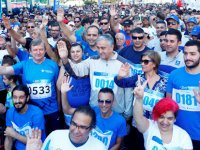 Lefkoşa caddeleri maraton ile renklendi